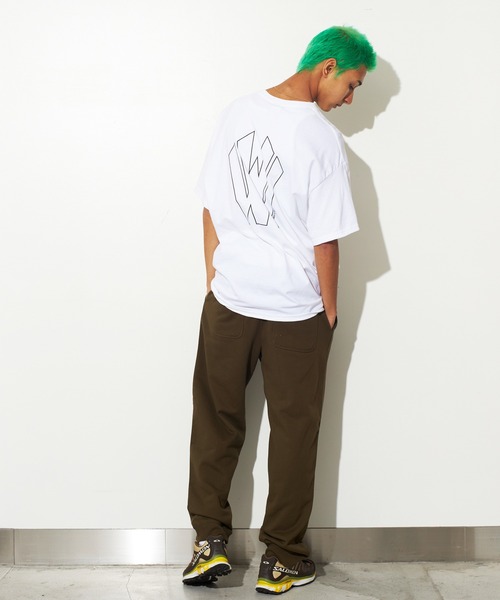 VIRGOwearworks(ヴァルゴウェアワークス)の「Mini-w S/S(Tシャツ/カットソー・メンズ・ブラック×ホワイト/ブラック×グリーン/ホワイト×ブラック・XX-LARGE/LARGE/MEDIUM/X-LARGE)」の20枚目の写真