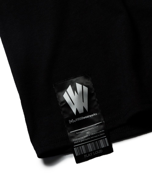 VIRGOwearworks(ヴァルゴウェアワークス)の「Mini-w S/S(Tシャツ/カットソー・メンズ・ブラック×ホワイト/ブラック×グリーン/ホワイト×ブラック・XX-LARGE/LARGE/MEDIUM/X-LARGE)」の12枚目の写真