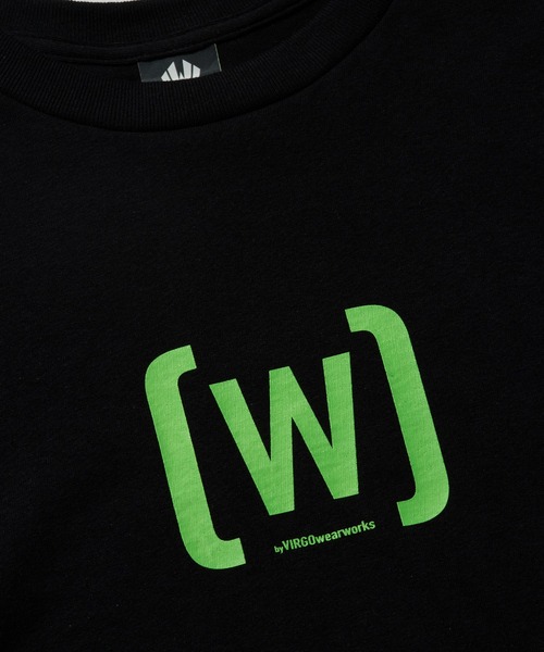 VIRGOwearworks(ヴァルゴウェアワークス)の「Mini-w S/S(Tシャツ/カットソー・メンズ・ブラック×ホワイト/ブラック×グリーン/ホワイト×ブラック・XX-LARGE/LARGE/MEDIUM/X-LARGE)」の13枚目の写真
