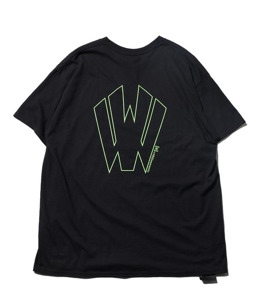 VIRGOwearworks(ヴァルゴウェアワークス)の「Mini-w S/S(Tシャツ/カットソー・メンズ・ブラック×ホワイト/ブラック×グリーン/ホワイト×ブラック・XX-LARGE/LARGE/MEDIUM/X-LARGE)」の6枚目の写真