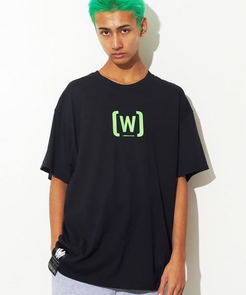 VIRGOwearworks(ヴァルゴウェアワークス)の「Mini-w S/S(Tシャツ/カットソー・メンズ・ブラック×ホワイト/ブラック×グリーン/ホワイト×ブラック・XX-LARGE/LARGE/MEDIUM/X-LARGE)」の9枚目の写真