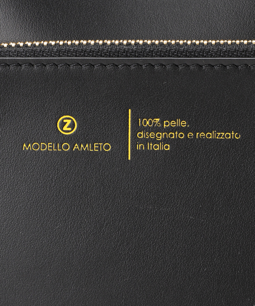 Zanchetti(ザンチェッティ)の「【ZANCHETTI / ザンケッティ】AMLETO BUCKET:バッグ(トートバッグ・レディース・ブラック/ライトグレー・FREE)」の15枚目の写真