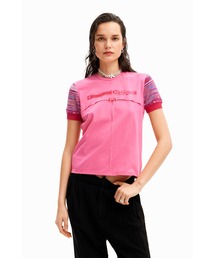ロゴ&ステッチ Tシャツ