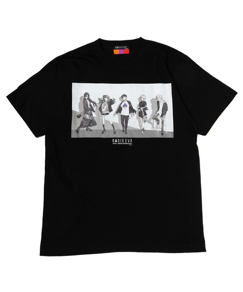 RADIO EVA A185 RADIO EVA Illustration T-Shirt δ（Mai Yoneyama）（Tシャツ/カットソー）｜RADIO EVA（ラヂオエヴァ）