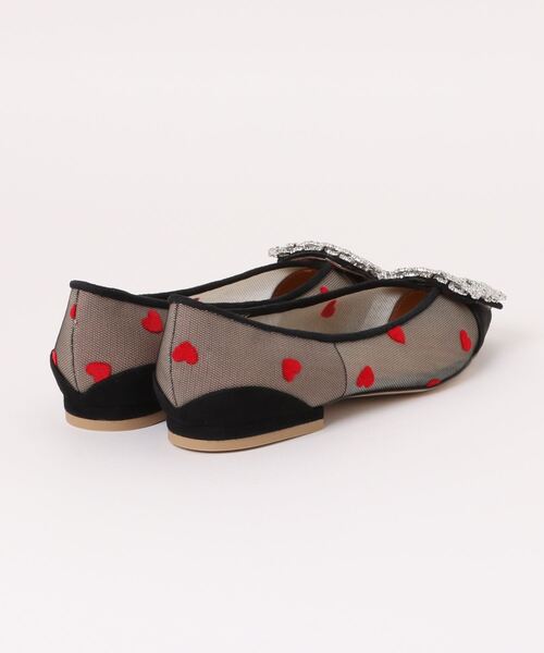 Pippichic(ピッピシック)の「【PIPPICHIC(ピッピシック)】 ANNA V HEART TULE BIJOU(パンプス・レディース・ブラック系その他・37/36/38)」の9枚目の写真