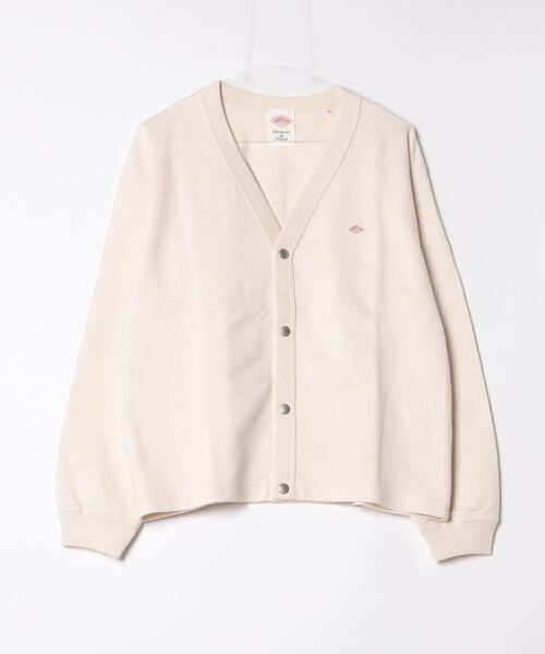 DANTON/ダントン ドットボタンVネックカーディガン DOT BUTTON V-NECK