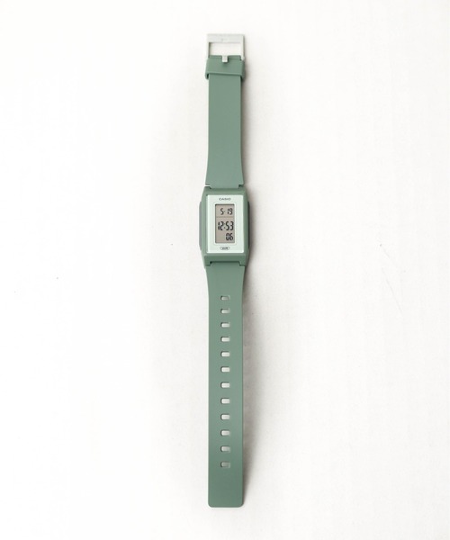 新品 CASIO Collection グリーンカラー デイトアナログモデル CASIO カシオ ティファニーブルー漂う逸品 ユニセックス 腕時計