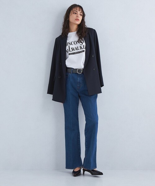 green label relaxing(グリーンレーベルリラクシング)の「ポインテッド オープントゥ(4cmヒール)(パンプス・レディース・ベージュ/ブラック・23cm/23.5cm/24cm/24.5cm/25cm)」の8枚目の写真