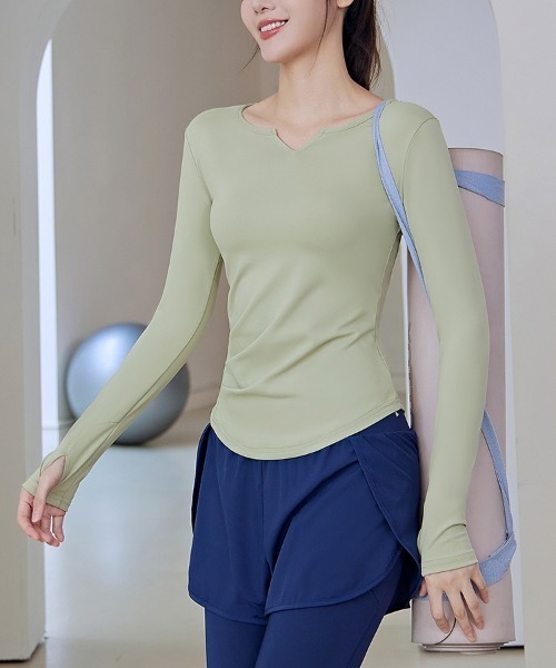 Tシャツ/カットソー（グリーン・カーキ/緑色系）ファッション通販