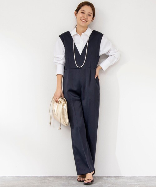NOLLEY’S(ノーリーズ)の「愛され ベーシックシャツ(シャツ/ブラウス・レディース・ホワイト/ホワイト系その他4/ミント/インディゴブルー・38/36)」の7枚目の写真