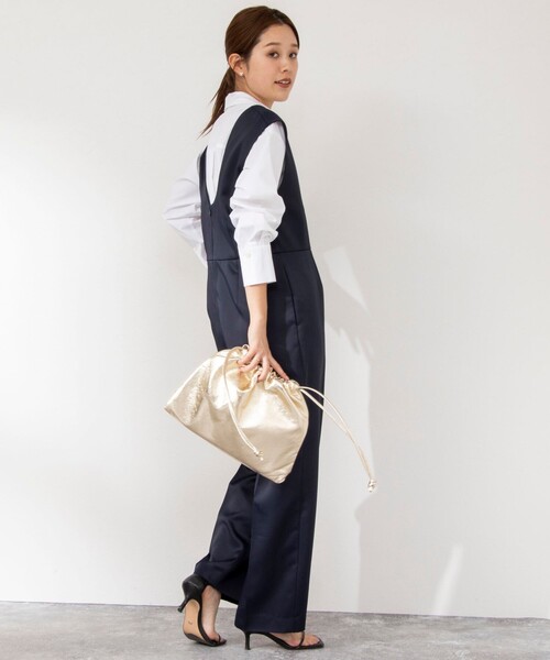 NOLLEY’S(ノーリーズ)の「愛され ベーシックシャツ(シャツ/ブラウス・レディース・ホワイト/ホワイト系その他4/ミント/インディゴブルー・38/36)」の12枚目の写真
