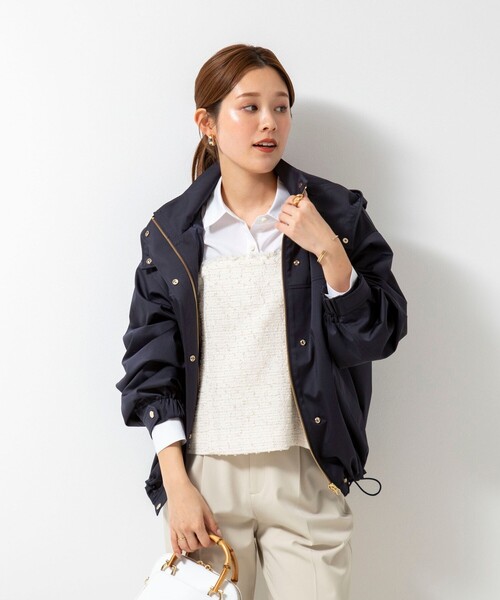 NOLLEY’S(ノーリーズ)の「愛され ベーシックシャツ(シャツ/ブラウス・レディース・ホワイト/ホワイト系その他4/ミント/インディゴブルー・38/36)」の15枚目の写真