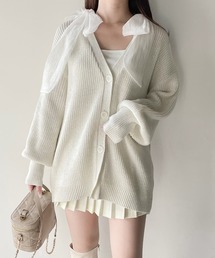 NOMAE | きらきらラメニットカーディガン(カーディガン/ボレロ)