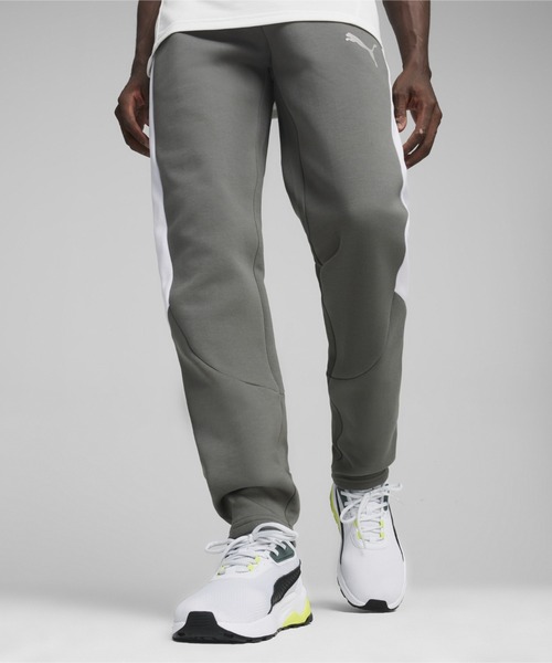 PUMA(プーマ)の「PUMA プーマ メンズ エヴォストライプ パンツ(その他パンツ・メンズ・グレー系その他/ブラック・XX-LARGE/MEDIUM/LARGE/X-LARGE/SMALL)」の2枚目の写真