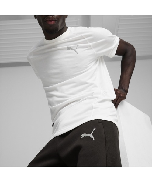 PUMA(プーマ)の「PUMA プーマ メンズ エヴォストライプ パンツ(その他パンツ・メンズ・グレー系その他/ブラック・XX-LARGE/MEDIUM/LARGE/X-LARGE/SMALL)」の4枚目の写真