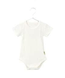 MAKE YOUR DAY | 無地とボーダーリブロンパス(ロンパース)