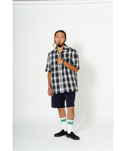 BIG MIKE(ビッグマイク)の「BIG MIKE ビッグマイク ヘビーウエイト イージーショートパンツ // 102427600(スウェットパンツ・メンズ・ネイビー/ナチュラル/グレー系その他/オリーブ/ブラック・MEDIUM/LARGE/X-LARGE)」の21枚目の写真