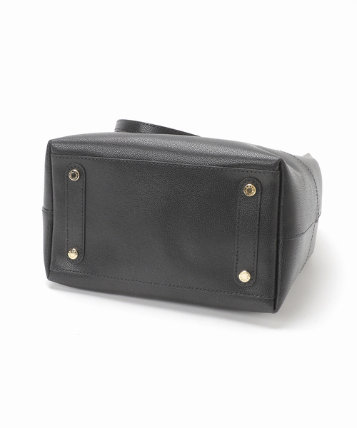 La TOTALITE（ラトータリテ）の「【VIOLAd’ORO/ヴィオラドーロ】WフェイスレザートートBAG（トートバッグ・レディース・アイボリー/ブラック・FREE）」の12枚目の写真