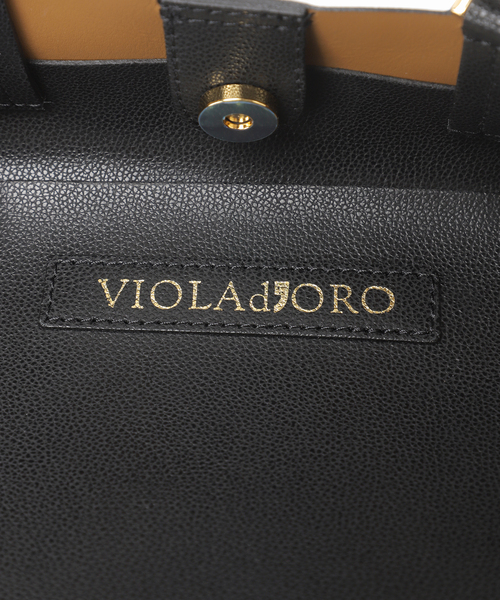 La TOTALITE（ラトータリテ）の「【VIOLAd’ORO/ヴィオラドーロ】WフェイスレザートートBAG（トートバッグ・レディース・アイボリー/ブラック・FREE）」の20枚目の写真