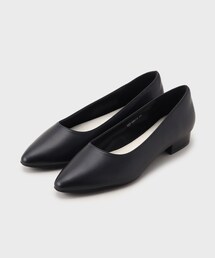 INDIVI | 【新登場！広幅サイズ】ベーシックローヒールパンプス(パンプス)