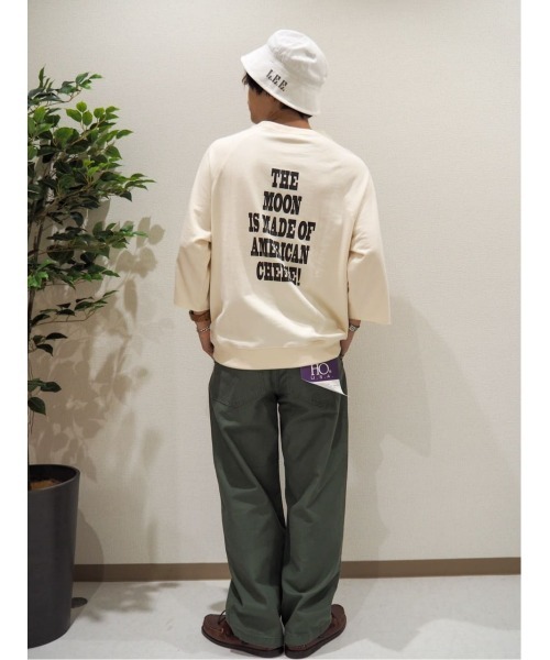 セール】【PEANUTS】ピーナッツ7分スウェット（Tシャツ