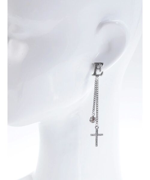 EATME（イートミー）の「EMストーンピアス（ピアス（両耳用）・レディース・シルバー・FREE）」の8枚目の写真