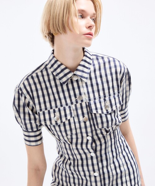 DEICY(デイシー)の「デニムミニワンピース(ワンピース・レディース・ネイビー/ライトインディゴブルー/サックスブルー・0/1)」の19枚目の写真