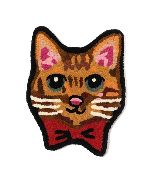 【セール】tamaoworld × mmts / 'メポ' ラグ（ラグ/マット）｜mmts（マミタス）