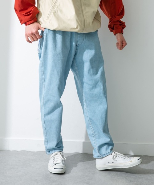 Lee（リー）の「Lee　Fleeasy Narrow（デニムパンツ・メンズ・ストライプ/インディゴブルー/ホワイト系その他/ブラック系その他/ワンウォッシュ・ONE）」の4枚目の写真