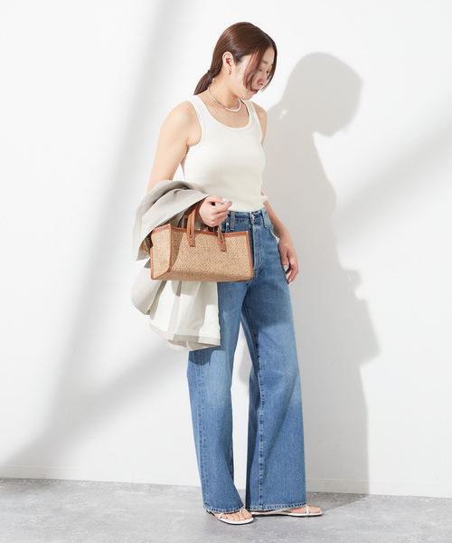 journal standard L'essage（ジャーナルスタンダードレサージュ）の「【TanC TOKYO/タンクトウキョウ】SKIN TOP：タンクトップ（タンクトップ・レディース・ブラック/ホワイト/アイボリー・FREE）」の14枚目の写真