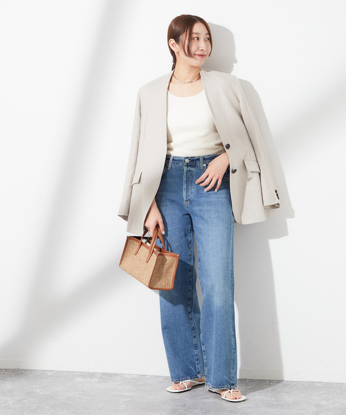 journal standard L'essage（ジャーナルスタンダードレサージュ）の「【TanC TOKYO/タンクトウキョウ】SKIN TOP：タンクトップ（タンクトップ・レディース・ブラック/ホワイト/アイボリー・FREE）」の16枚目の写真