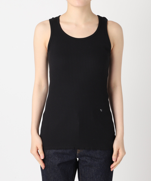 journal standard L'essage（ジャーナルスタンダードレサージュ）の「【TanC TOKYO/タンクトウキョウ】SKIN TOP：タンクトップ（タンクトップ・レディース・ブラック/ホワイト/アイボリー・FREE）」の19枚目の写真