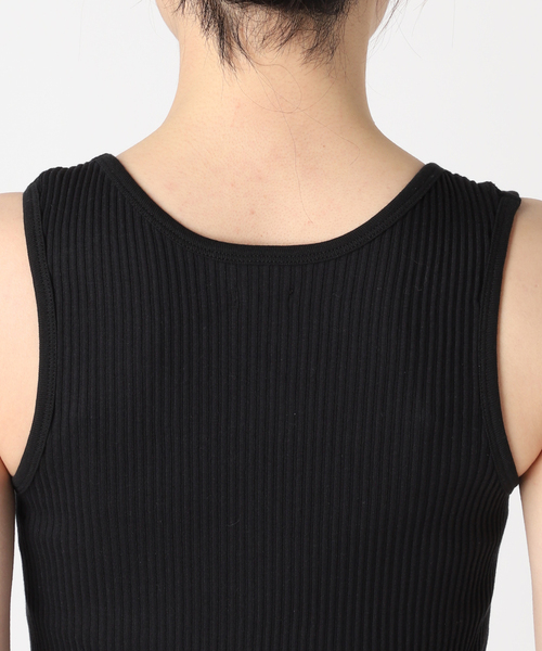 journal standard L'essage（ジャーナルスタンダードレサージュ）の「【TanC TOKYO/タンクトウキョウ】SKIN TOP：タンクトップ（タンクトップ・レディース・ブラック/ホワイト/アイボリー・FREE）」の22枚目の写真