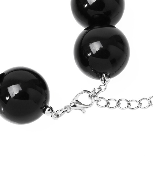 Narcissus（ナルシス）の「【Narcissus】ボールネックレス（ネックレス・レディース・ホワイト/レッド/ブラック・SMALL）」の5枚目の写真