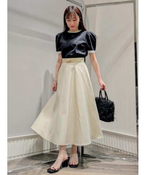 未使用 CELFORD セルフォード パフスリーブ Tシャツ ホワイト 美品 人気 セルフォード マリクレール 2023 パフスリーブ T