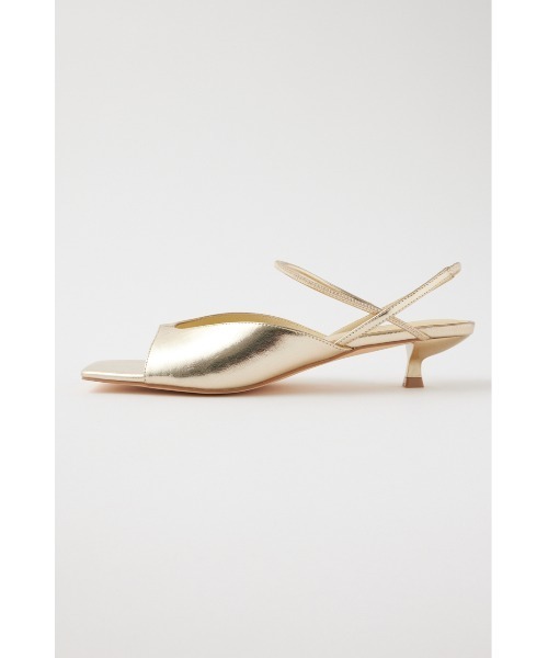 MOUSSY（マウジー）の「SQUARE TOE THONG SANDALS（サンダル・レディース・ブラック/ターコイズブルー/ゴールド・SMALL/MEDIUM/LARGE）」の4枚目の写真