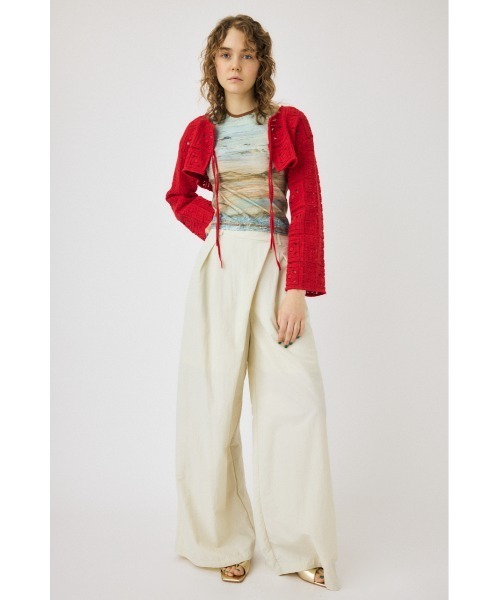 MOUSSY（マウジー）の「SQUARE TOE THONG SANDALS（サンダル・レディース・ブラック/ターコイズブルー/ゴールド・SMALL/MEDIUM/LARGE）」の12枚目の写真