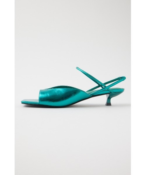 MOUSSY（マウジー）の「SQUARE TOE THONG SANDALS（サンダル・レディース・ブラック/ターコイズブルー/ゴールド・SMALL/MEDIUM/LARGE）」の14枚目の写真