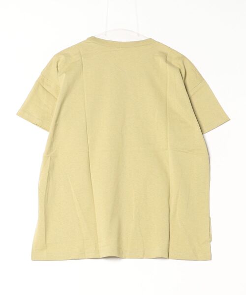 En serio TOKYO（エンソリオトーキョー）の「ポケット付き Vネック Tシャツ(無地)（Tシャツ/カットソー・レディース・ブルー/グレイッシュベージュ/グリーン・MEDIUM）」の11枚目の写真