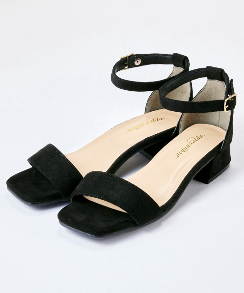 nissen(ニッセン)の「【ゆったり幅広】アンクルストラップサンダル(低反発中敷)(ワイズ4E)(サンダル・レディース・ブルー/ブラック/グリーン・L/M/3L/LL)」の2枚目の写真