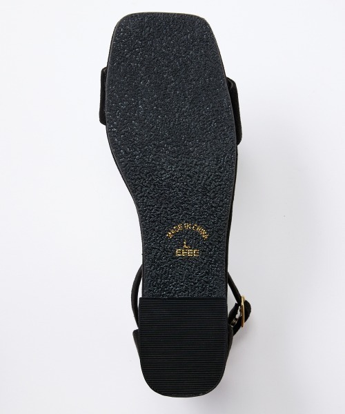 nissen(ニッセン)の「【ゆったり幅広】アンクルストラップサンダル(低反発中敷)(ワイズ4E)(サンダル・レディース・ブルー/ブラック/グリーン・L/M/3L/LL)」の9枚目の写真