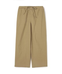 MACPHEE | コットンタイプライター イージーストレートパンツ(その他パンツ)