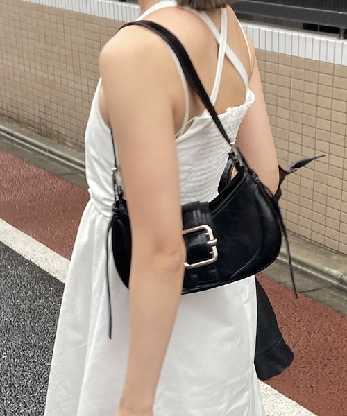 ベルテッドハーフムーンバッグ【RL】（ハンドバッグ）｜RiLi（リリ） mdprevattcaulkingandwaterproofing.com