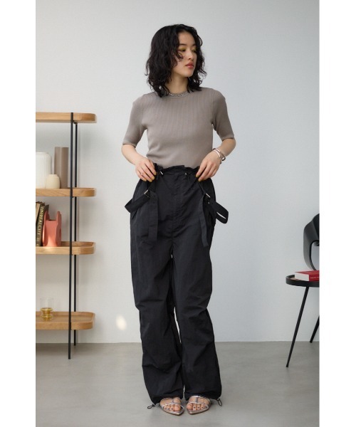 新品未使用　SEA トリプルフェイス サブリナパンツ セール】総柄スクールサブリナパンツ_7分丈（その他パンツ