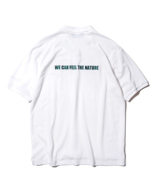 BENCH AT THE GREENE GOLF(ベンチアットザグリーンゴルフ)の「BENCH AT THE GREENE GOLF / POLO SHIRT(Tシャツ/カットソー・メンズ・ブラック/オフホワイト/グリーン・MEDIUM/LARGE/X-LARGE)」の7枚目の写真