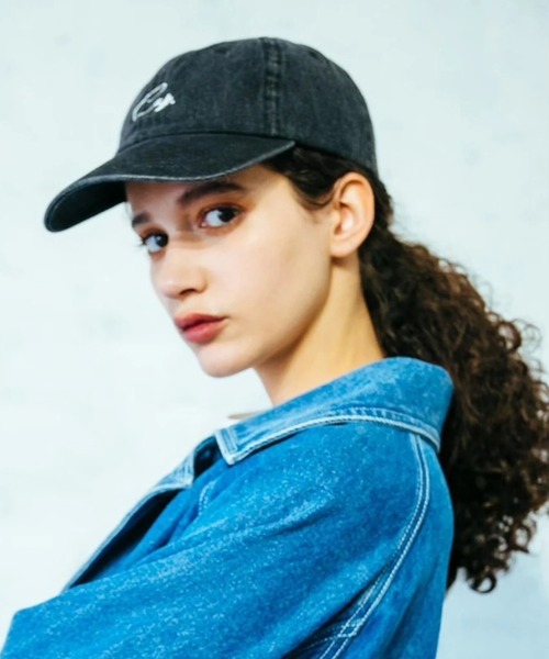 oblekt（オブレクト）の「oblekt”CAP"CAP（キャップ・レディース・ブラック/ライトブルー/ダークブルー・FREE）」の5枚目の写真