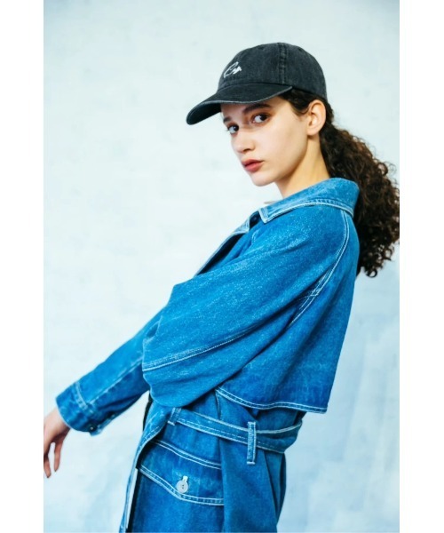 oblekt（オブレクト）の「oblekt”CAP"CAP（キャップ・レディース・ブラック/ライトブルー/ダークブルー・FREE）」の8枚目の写真