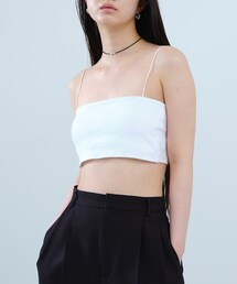 CODE A｜bandeau bra short tops