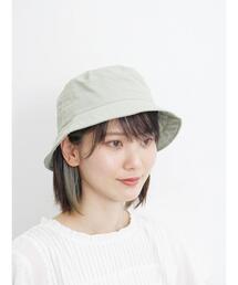 Samansa Mos2 blue | ストラップ付バケットハット(ハット)