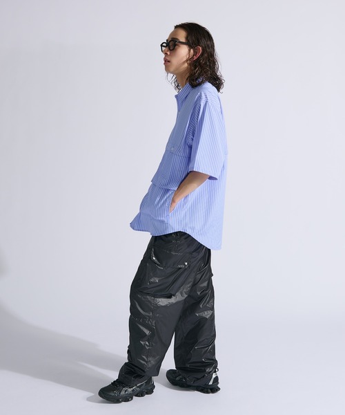 MULTI POCKET STRIPE SHIRT / マルチポケットストライプシャツ（シャツ/ブラウス）｜WETTEMPT（ウィテンプト）